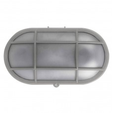 Φωτιστικό Χελώνα Επίτοιχη με ντουί Ε27 Polycarbonate Γκρι IP44 21-8046